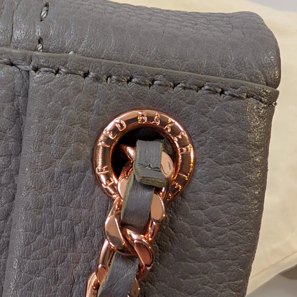 Ted Baker Gray Purple London Crossbody Bag - Picture 5 of 16